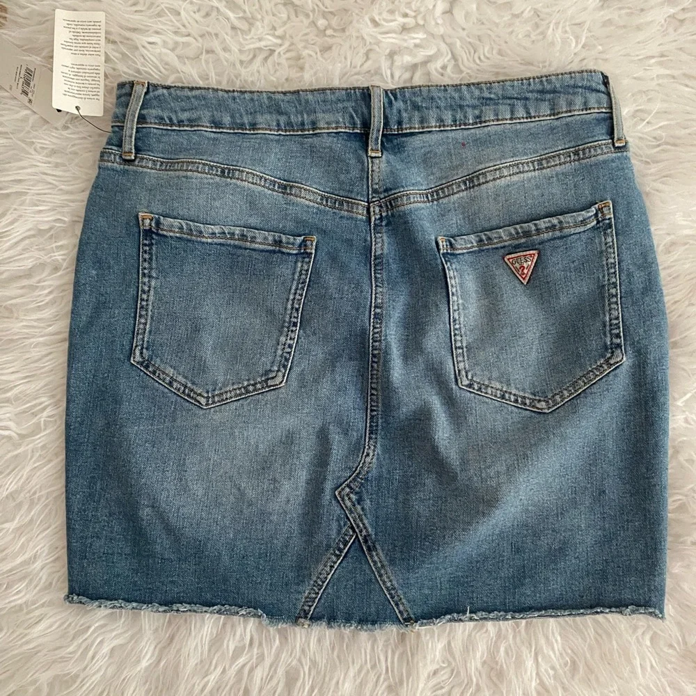 GUESS Blue Denim Skirt - Picture 3 of 6